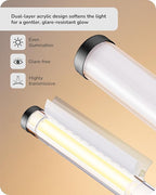 LED Skinny Table Lamp – Modern Slim Desk Lamp with 360° Illumination
