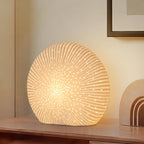 10.5-Inch Decorative Ceramic Table Lamp – Corded Lamp with Bulb Included